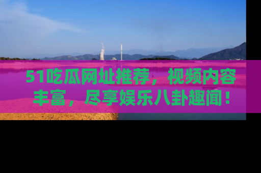51吃瓜网址推荐，视频内容丰富，尽享娱乐八卦趣闻！