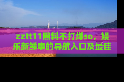 zztt11黑料不打烊so，娱乐新鲜事的导航入口及最佳浏览线路推荐