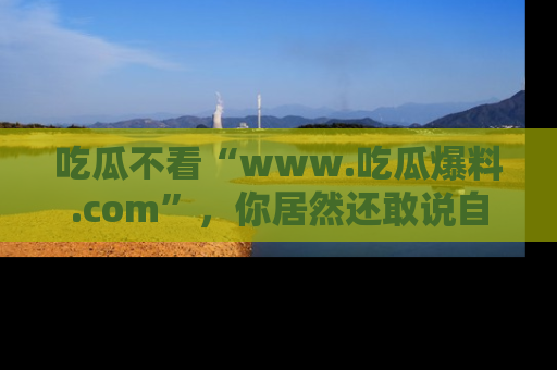 吃瓜不看“www.吃瓜爆料.com”，你居然还敢说自己是吃瓜群众？
