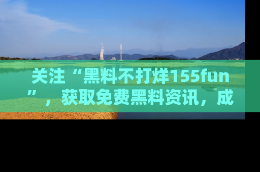 关注“黑料不打烊155fun”，获取免费黑料资讯，成为吃瓜达人不再难！