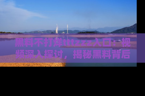 黑料不打烊tttzzz入口：视频深入探讨，揭秘黑料背后的人和事