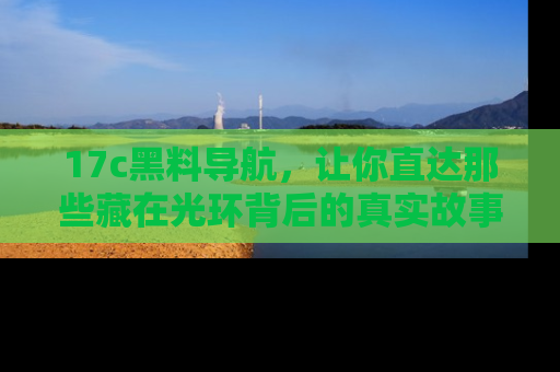 17c黑料导航,让你直达那些藏在光环背后的真实故事