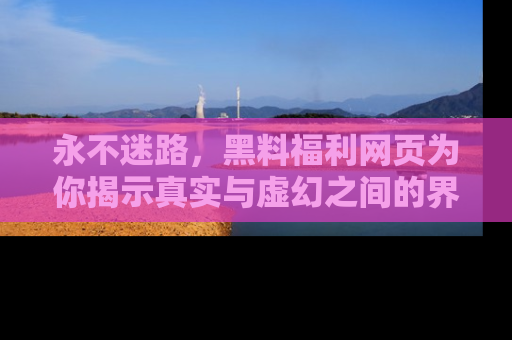 永不迷路,黑料福利网页为你揭示真实与虚幻之间的界限