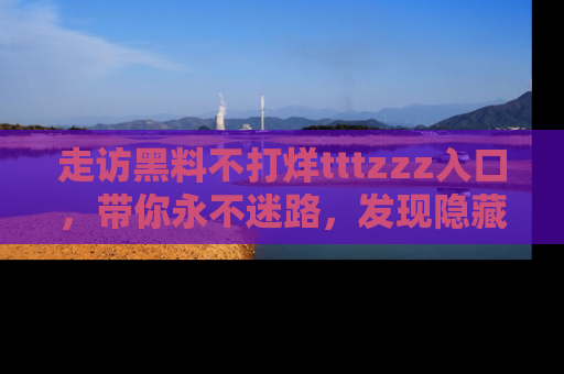 走访黑料不打烊tttzzz入口,带你永不迷路,发现隐藏的黑幕